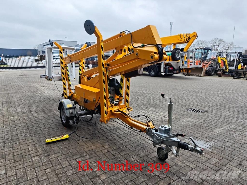 Denka-Lift JR 12 Trailer mounted aerial platforms