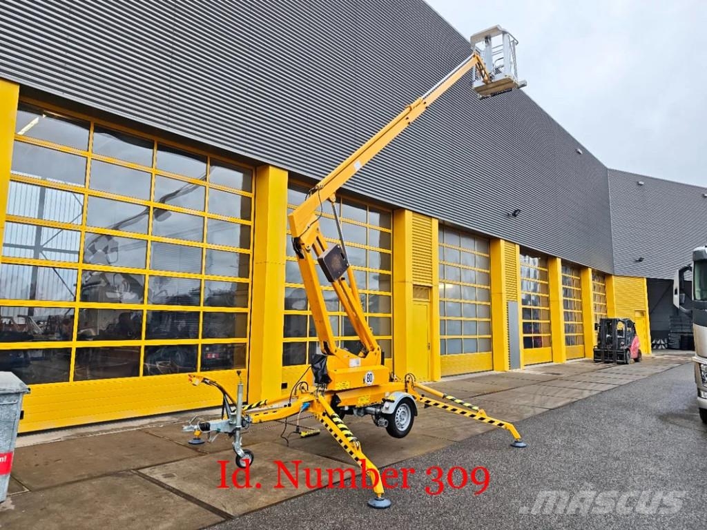 Denka-Lift JR 12 Trailer mounted aerial platforms