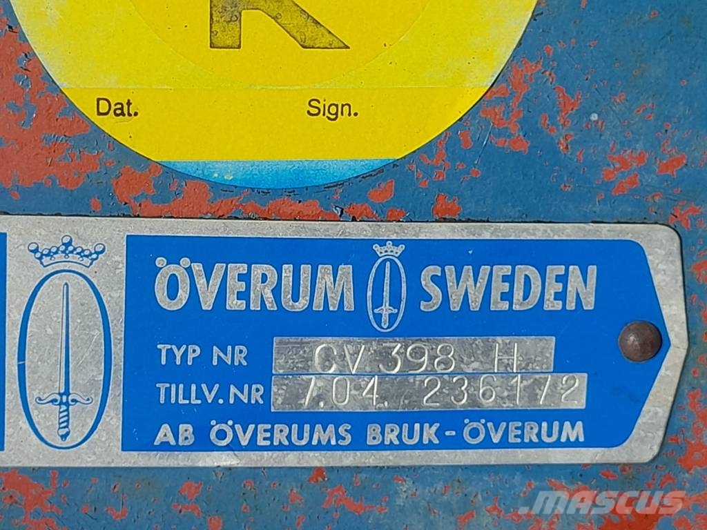 Överum CV 398H Wentelploegen
