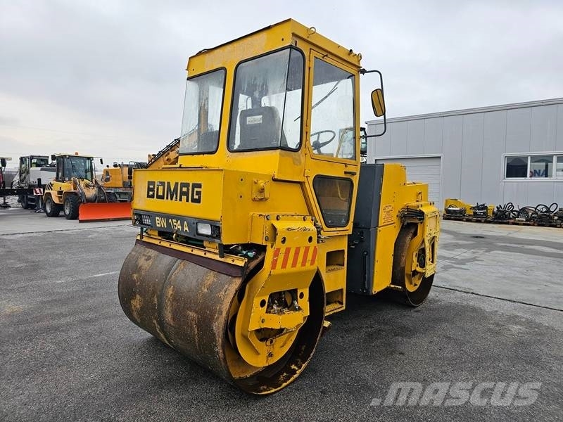 Bomag BW 154 AD Divvalču grunts veltņi