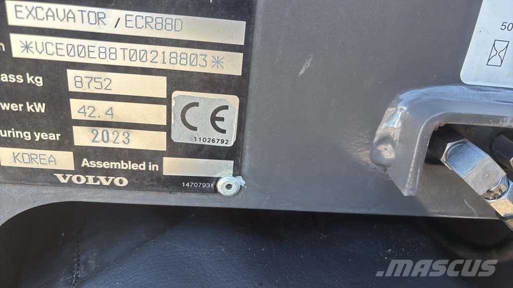 Volvo ECR88D Excavadoras especiales