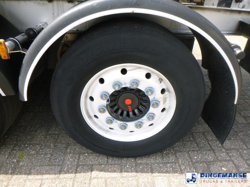 Magyar Bitumen tank inox 33.2 m3 / 1 comp Semi remorque citerne
