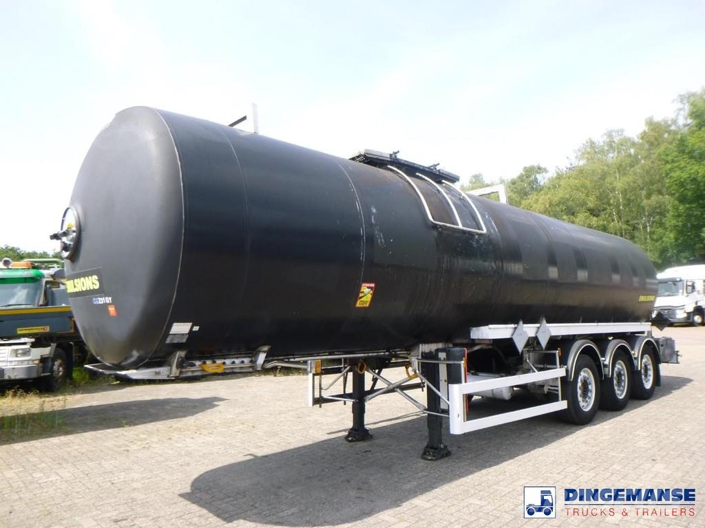Magyar Bitumen tank inox 33.2 m3 / 1 comp Semi remorque citerne