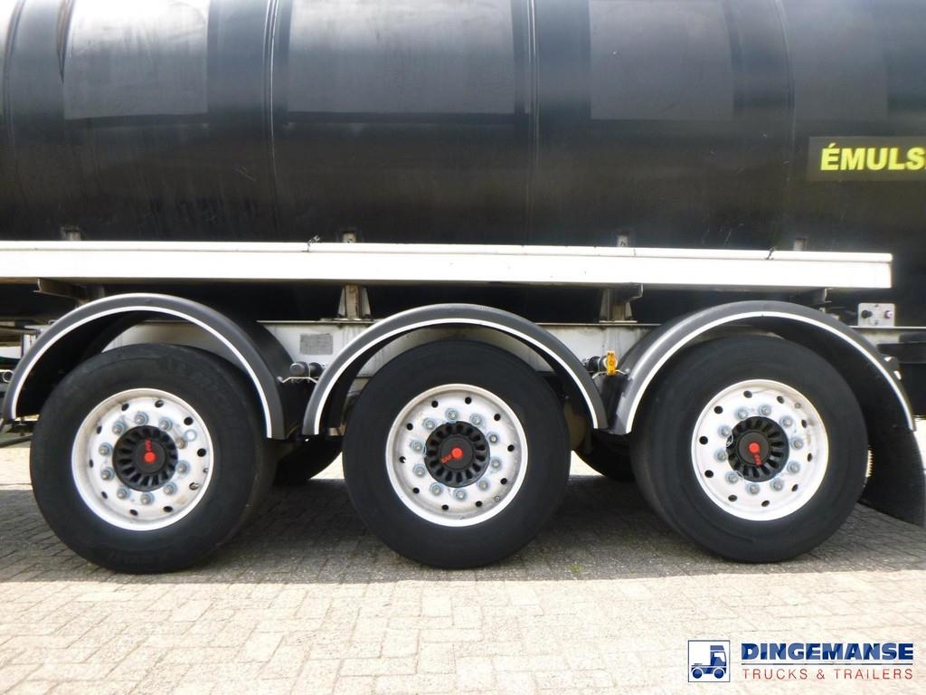 Magyar Bitumen tank inox 33.2 m3 / 1 comp Semi remorque citerne
