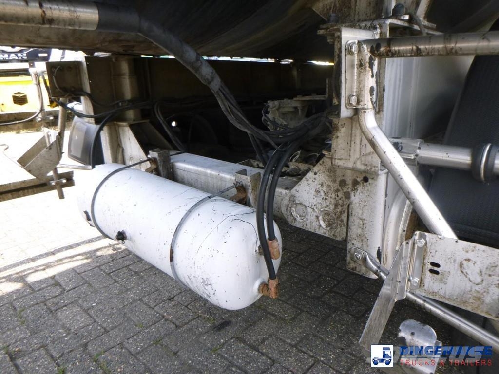 Magyar Bitumen tank inox 33.2 m3 / 1 comp Semi remorque citerne