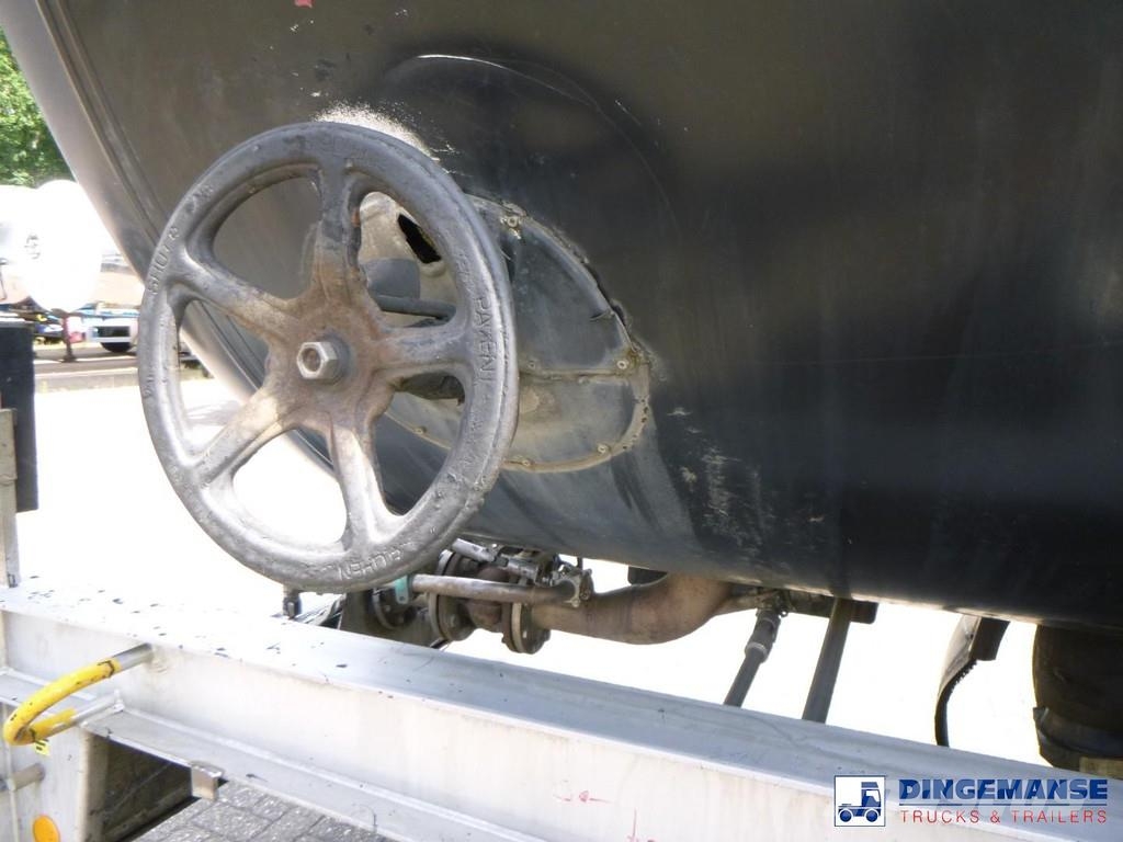 Magyar Bitumen tank inox 33.2 m3 / 1 comp Semi remorque citerne