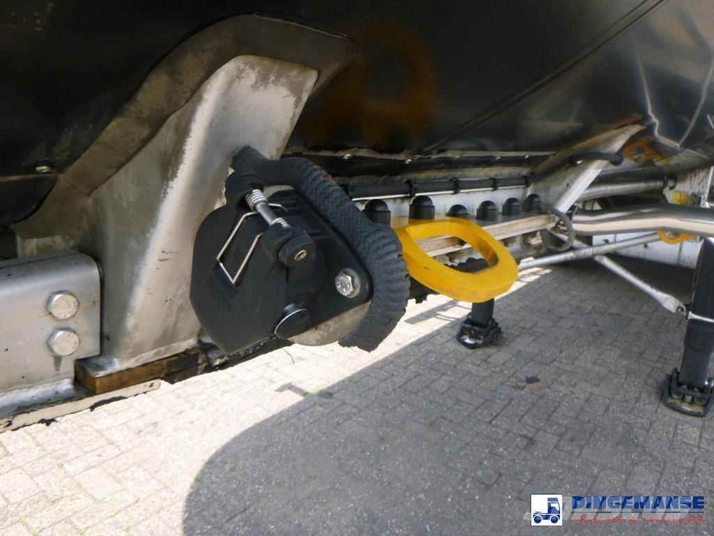 Magyar Bitumen tank inox 33.2 m3 / 1 comp Semi remorque citerne