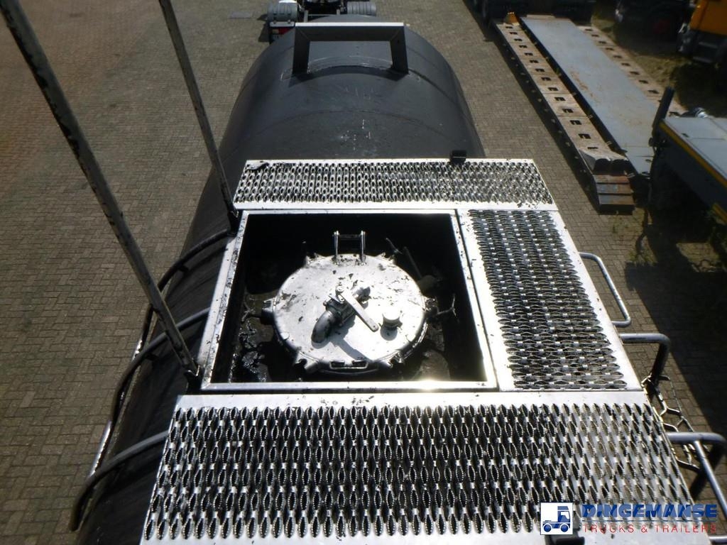 Magyar Bitumen tank inox 33.2 m3 / 1 comp Semi remorque citerne