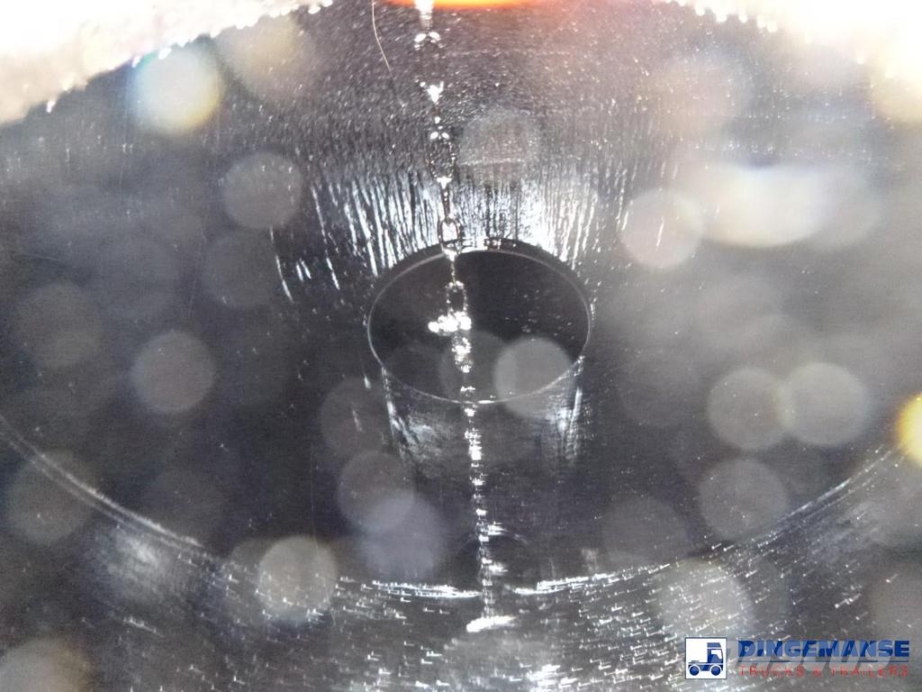 Magyar Bitumen tank inox 33.2 m3 / 1 comp Semi remorque citerne