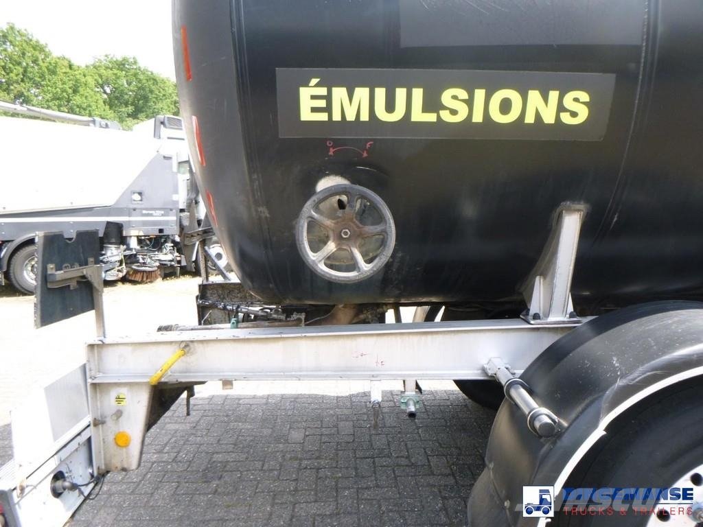 Magyar Bitumen tank inox 33.2 m3 / 1 comp Semi remorque citerne