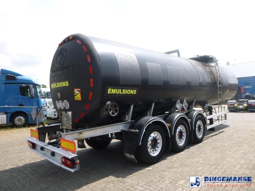 Magyar Bitumen tank inox 33.2 m3 / 1 comp Semi remorque citerne