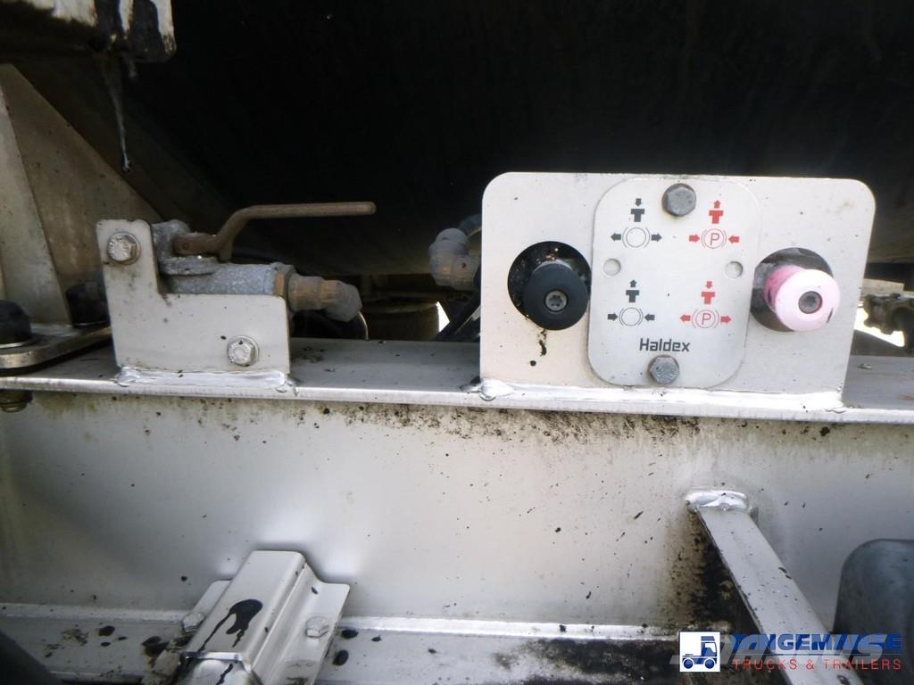 Magyar Bitumen tank inox 33.2 m3 / 1 comp Semi remorque citerne