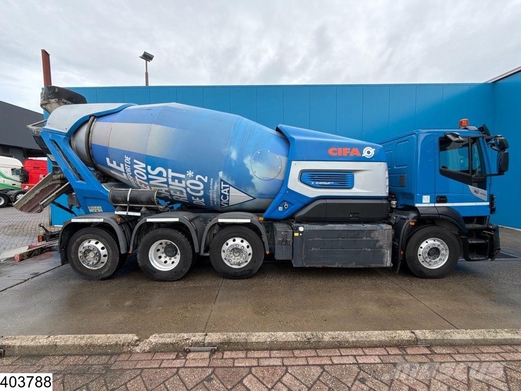 Iveco Stralis 400 CNG 8X2, EURO 6, CNG, CIFA 9m3, Electr Concrete trucks