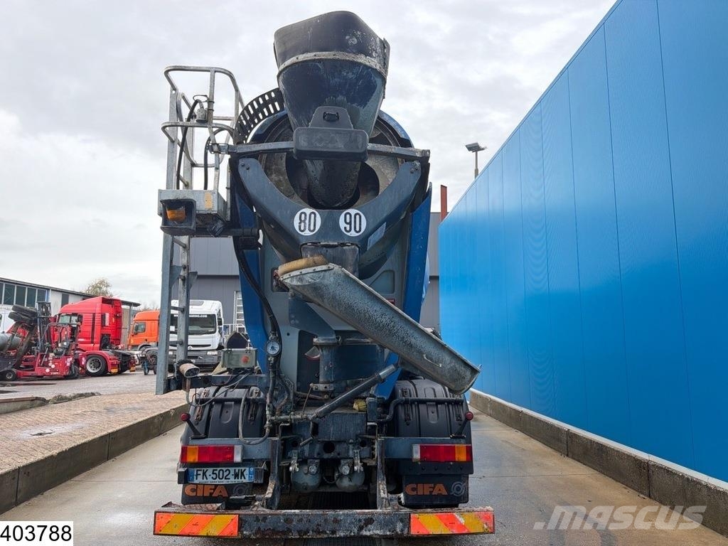 Iveco Stralis 400 CNG 8X2, EURO 6, CNG, CIFA 9m3, Electr Concrete trucks