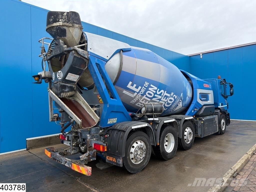 Iveco Stralis 400 CNG 8X2, EURO 6, CNG, CIFA 9m3, Electr Concrete trucks