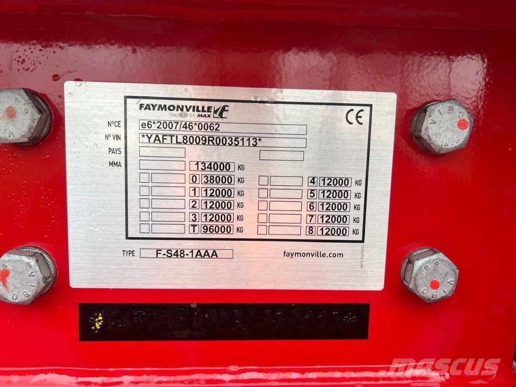 Faymonville MultiMax F-S48-1AAA Nisko-utovarne poluprikolice