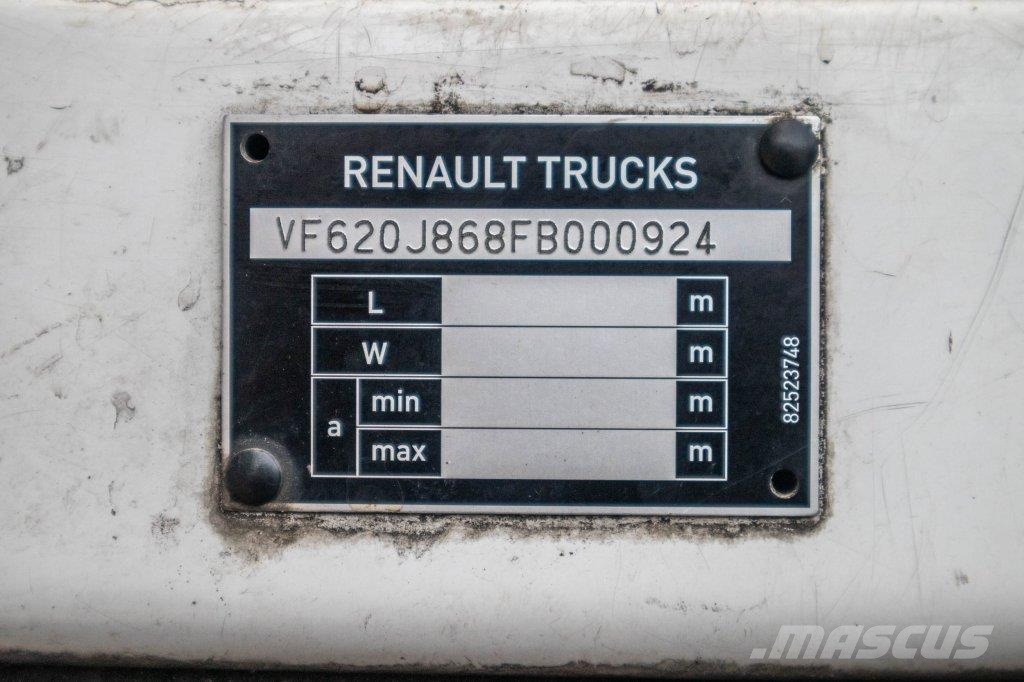 Renault D19 WIDE 320 DXI Camiones desmontables