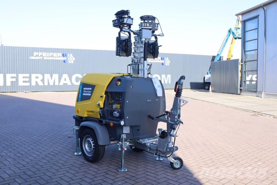 Atlas Copco Hilight H6+ Valid inspection, Max Boom Height 8m, أبراج خفيفة