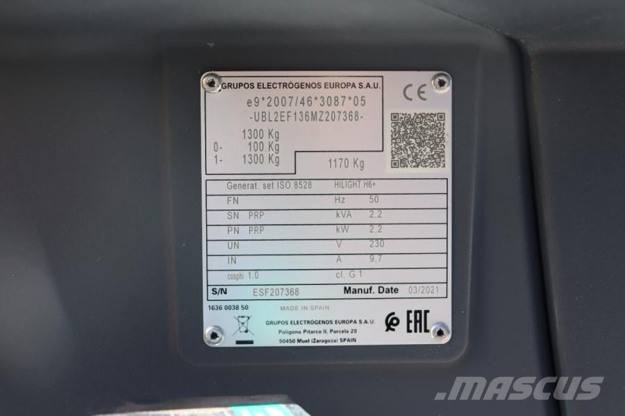 Atlas Copco Hilight H6+ Valid inspection, Max Boom Height 8m, أبراج خفيفة