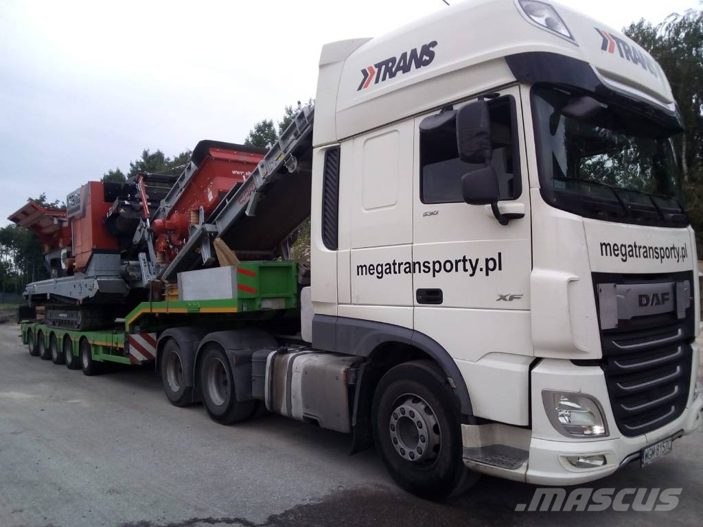 DAF XF 530 6x2 boogie 628000km Влекачи