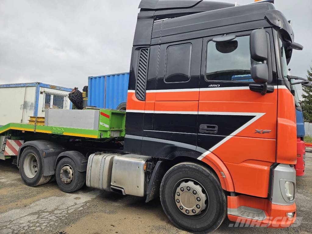 DAF XF 530 6x2 boogie 628000km Влекачи