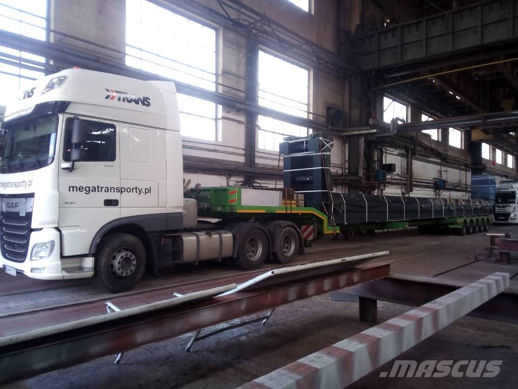 DAF XF 530 6x2 boogie 628000km Влекачи