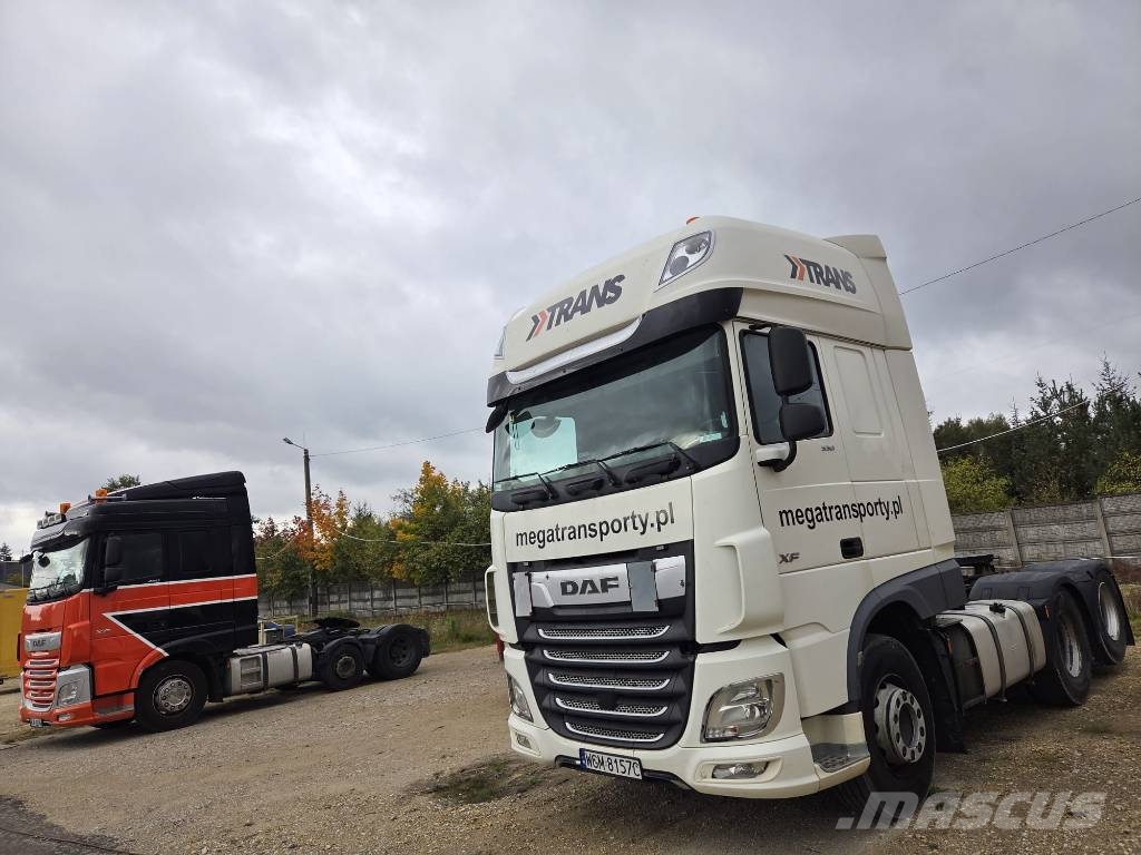 DAF XF 530 6x2 boogie 628000km Trækkere