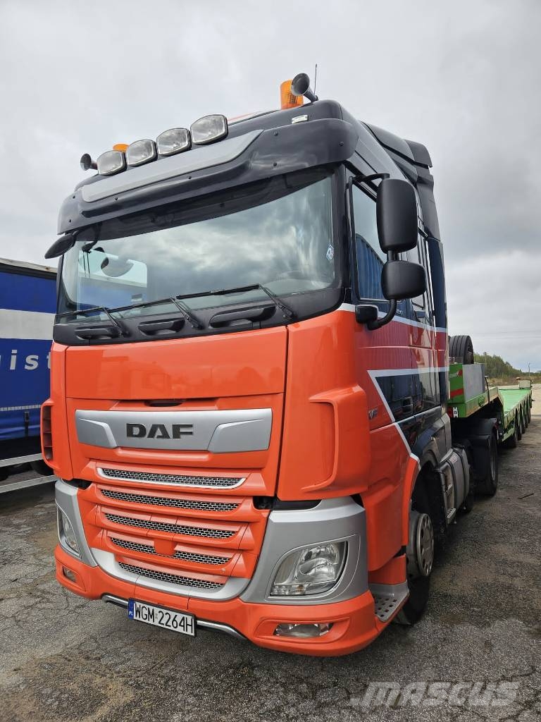 DAF XF 530 6x2 boogie 628000km Влекачи