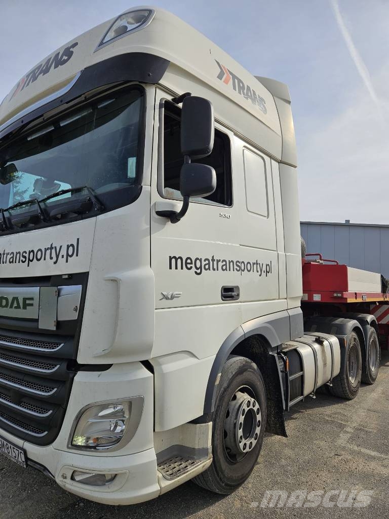 DAF XF 530 6x2 boogie 628000km Влекачи