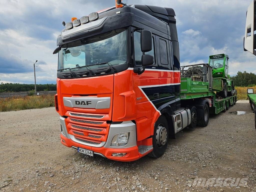 DAF XF 530 6x2 boogie 628000km Влекачи