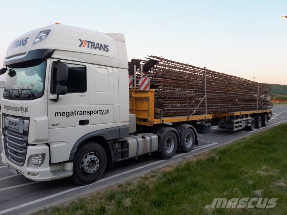 DAF XF 530 6x2 boogie 628000km Влекачи
