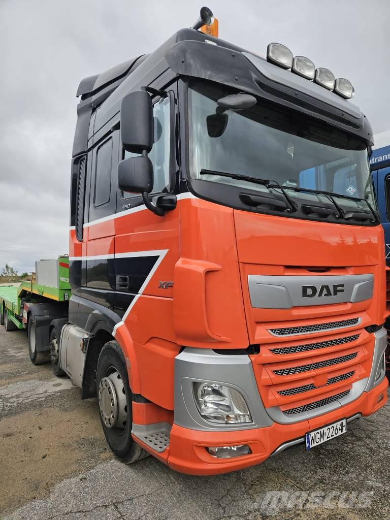 DAF XF 530 6x2 boogie 628000km Влекачи
