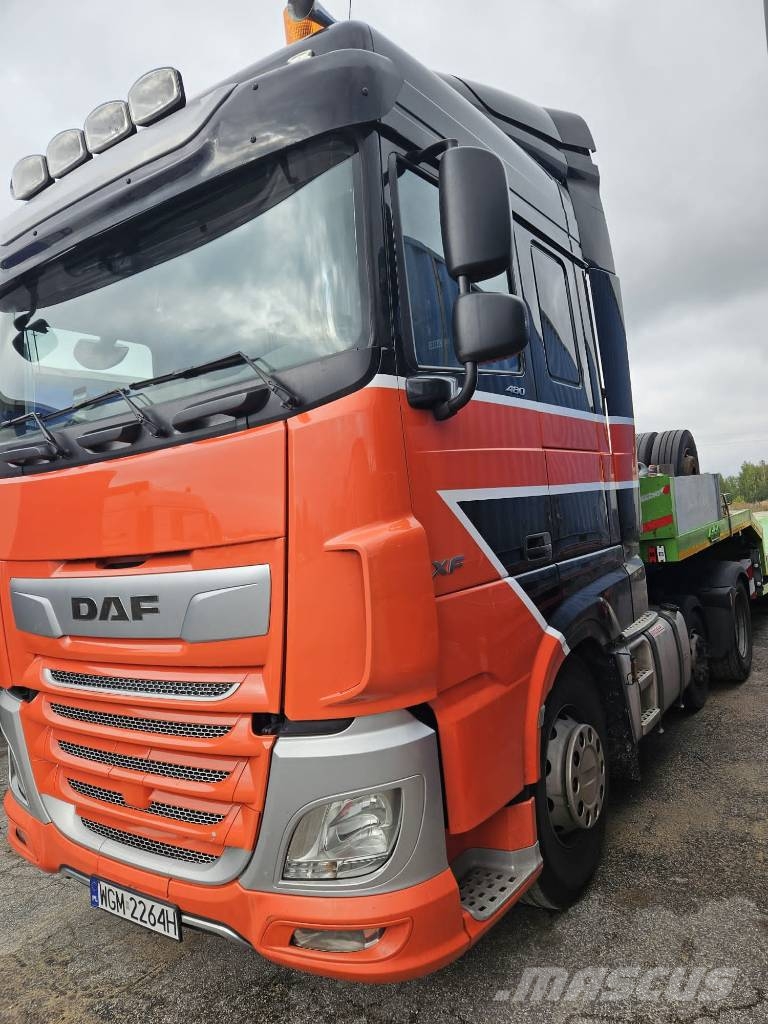 DAF XF 530 6x2 boogie 628000km Влекачи