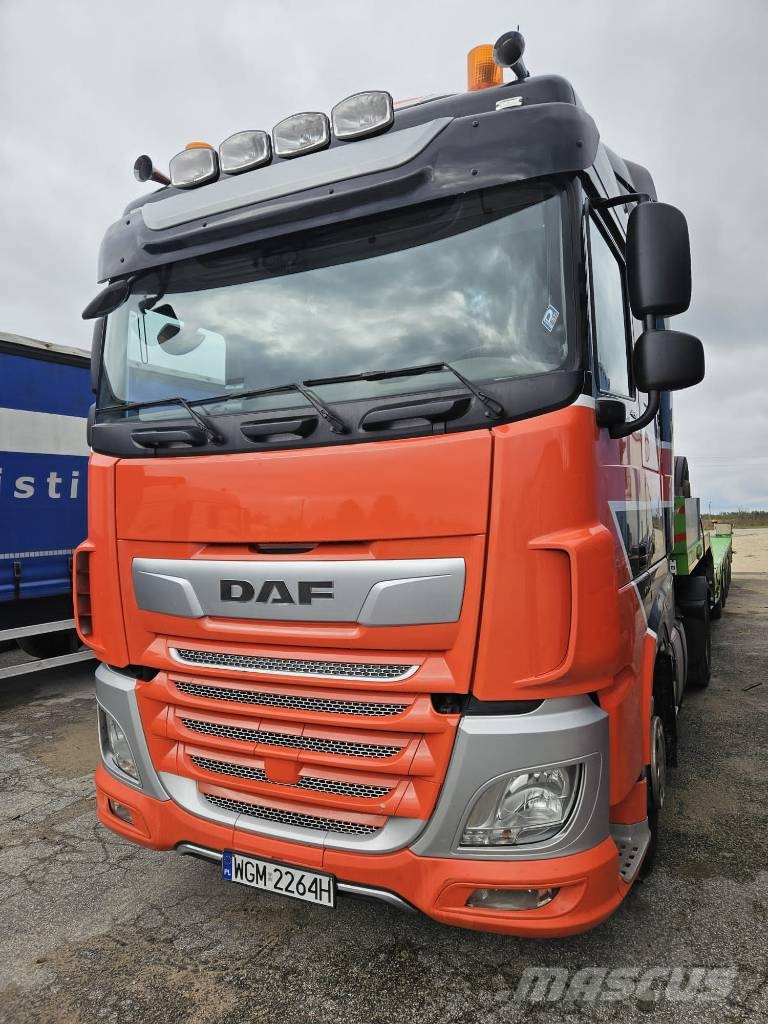 DAF XF 530 6x2 boogie 628000km Влекачи