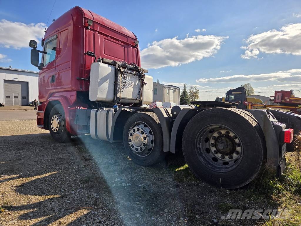 Scania R 490 6x2 pusher 657000km Tahače