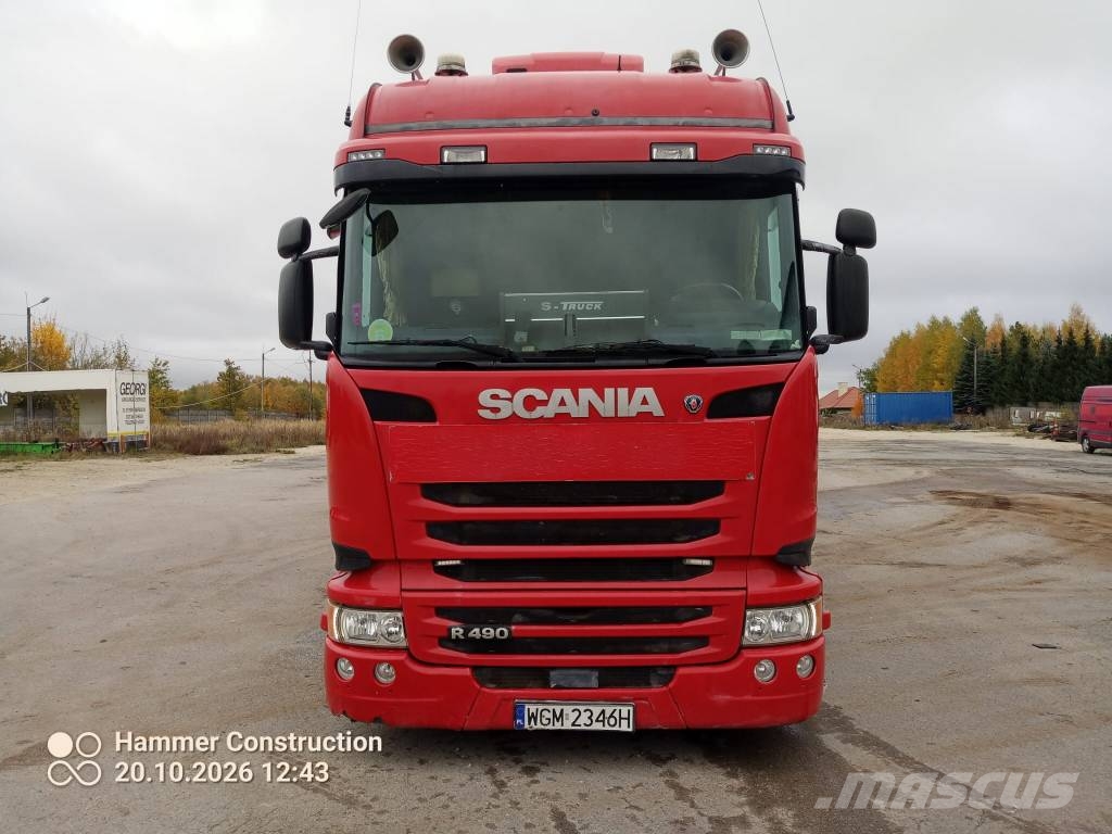 Scania R 490 6x2 pusher 657000km Traktorske jedinice
