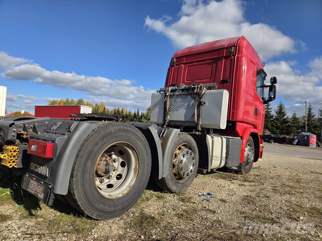 Scania R 490 6x2 pusher 657000km Tahače