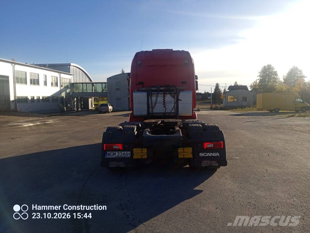 Scania R 490 6x2 pusher 657000km 中古トラクターヘッド | トレーラーヘッド