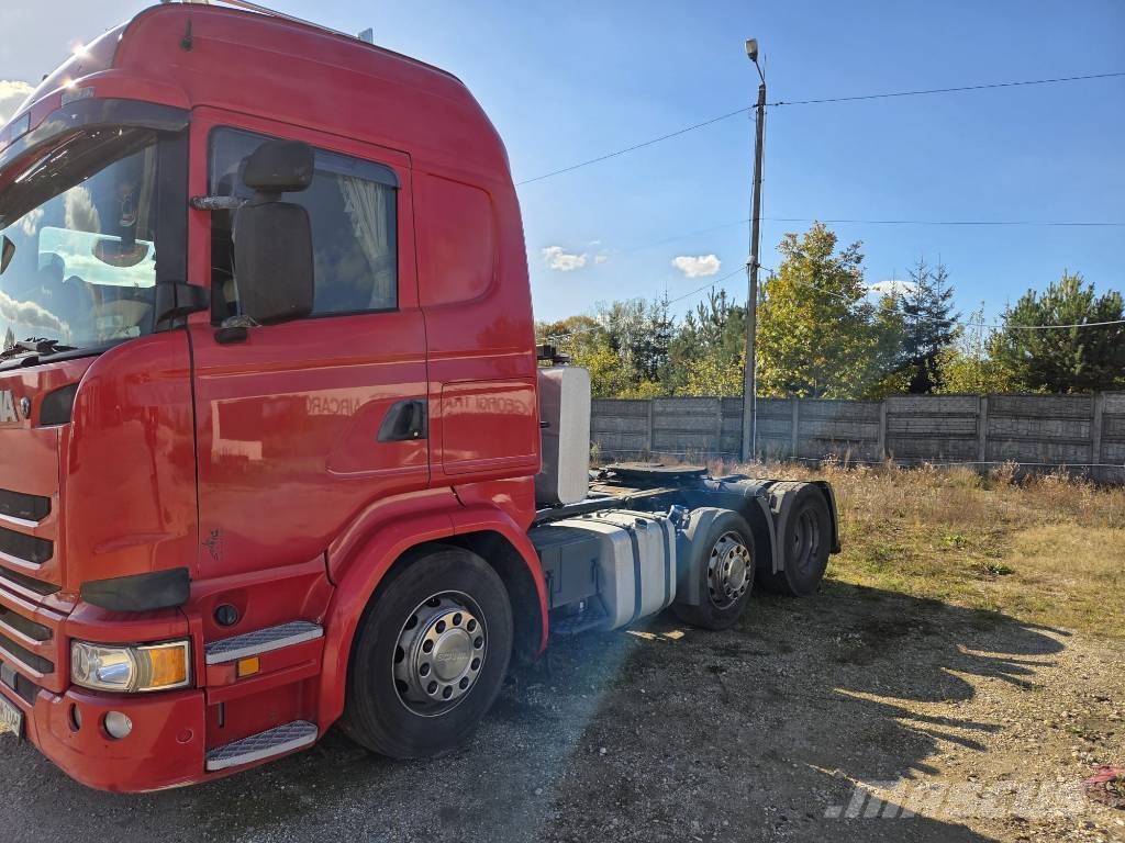 Scania R 490 6x2 pusher 657000km Tahače