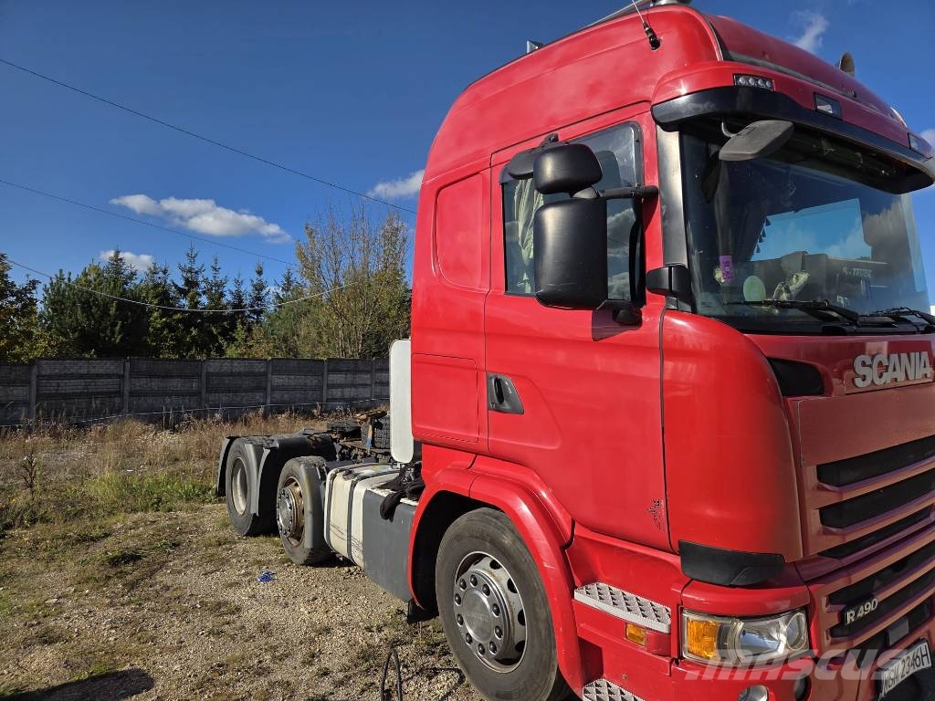 Scania R 490 6x2 pusher 657000km Tahače