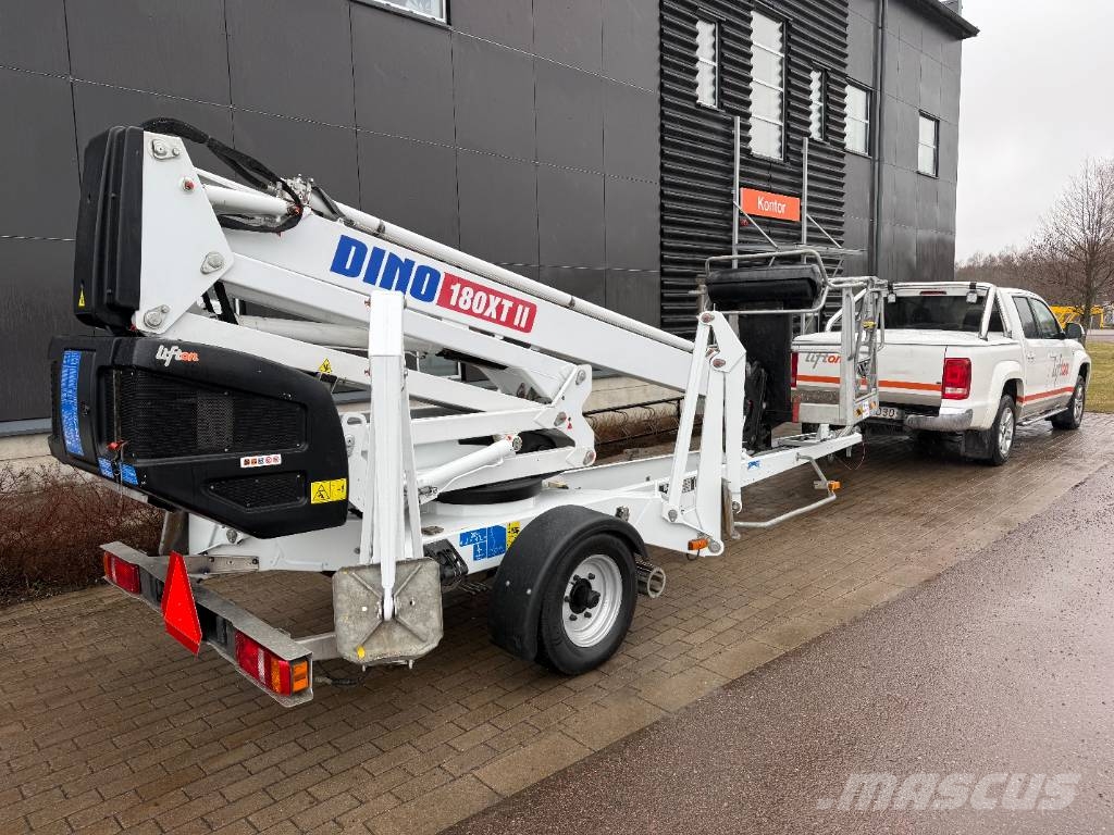 Dino 180 XT II Ant priekabų montuojamos kėlimo platformos