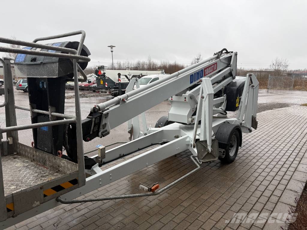 Dino 180 XT II Ant priekabų montuojamos kėlimo platformos