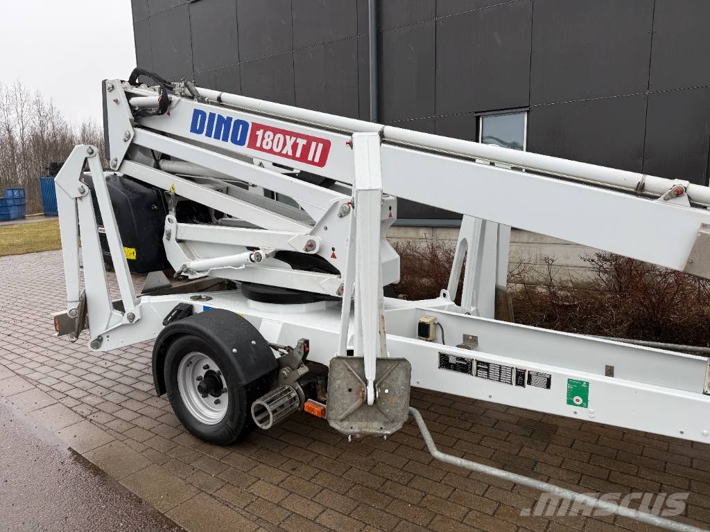 Dino 180 XT II Ant priekabų montuojamos kėlimo platformos