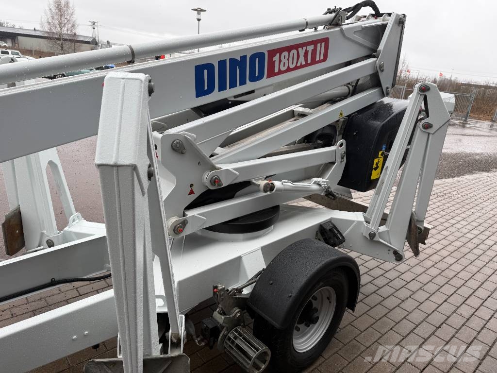 Dino 180 XT II Ant priekabų montuojamos kėlimo platformos