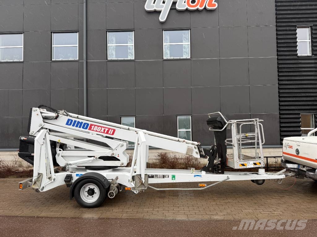 Dino 180 XT II Ant priekabų montuojamos kėlimo platformos