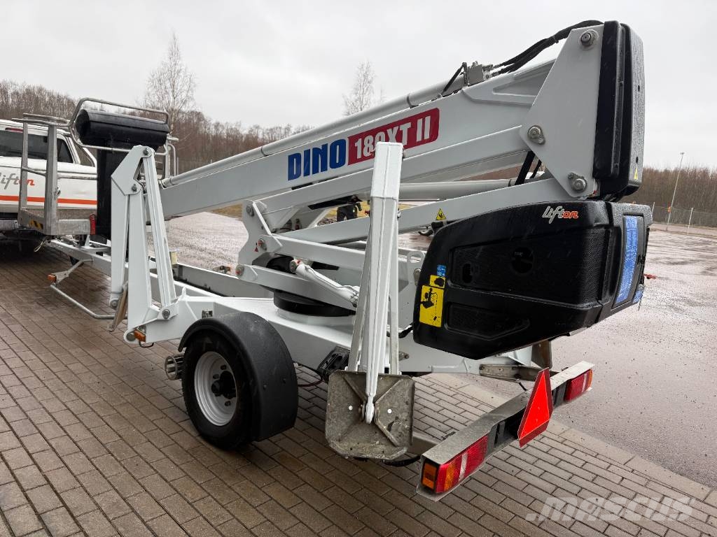 Dino 180 XT II Ant priekabų montuojamos kėlimo platformos