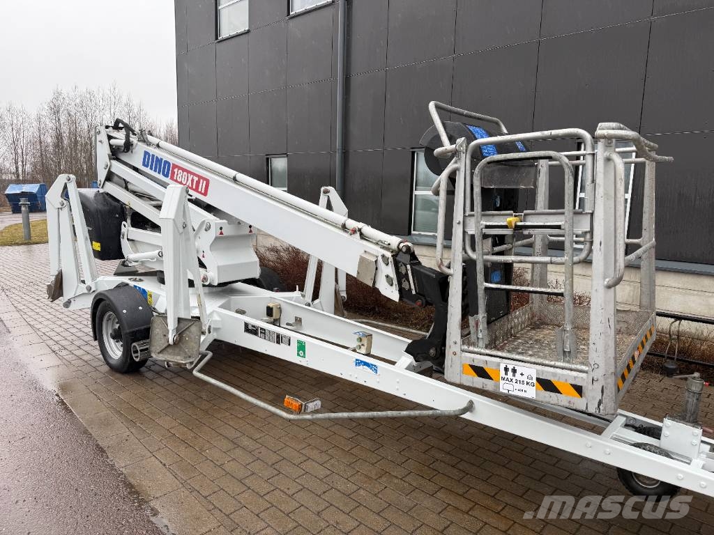 Dino 180 XT II Ant priekabų montuojamos kėlimo platformos