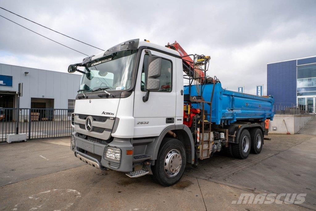 Mercedes-Benz ACTROS 2632 K-MP3 + FASSI F170A.22 Pašizgāzējs