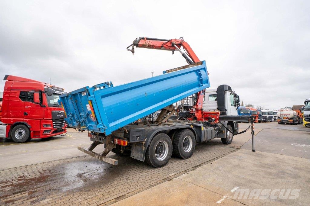 Mercedes-Benz ACTROS 2632 K-MP3 + FASSI F170A.22 Самоскиди