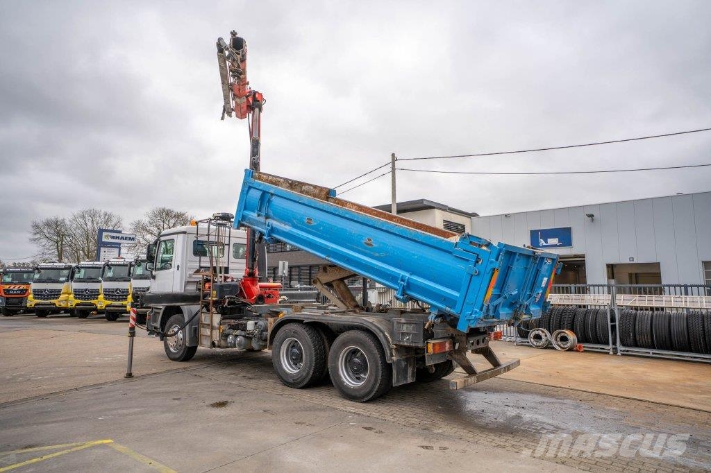 Mercedes-Benz ACTROS 2632 K-MP3 + FASSI F170A.22 Самоскиди
